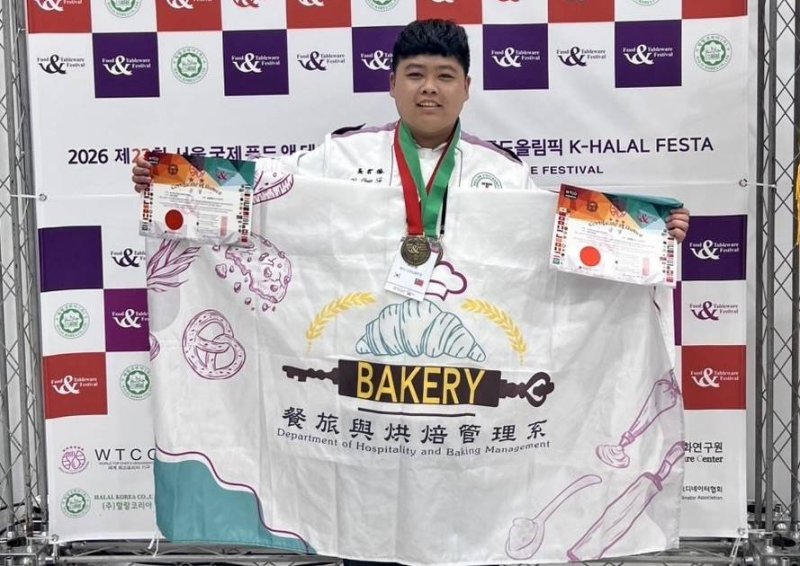 漾新聞｜樹科大國際奪金 吳君德韓國賽摘一金一銀