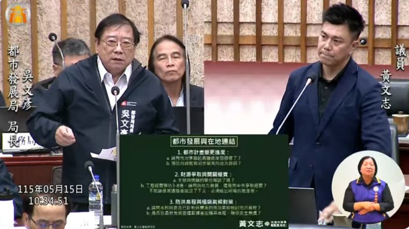 漾新聞｜黃文志促人行安全升級　公園捷運醫院周邊優先盤點