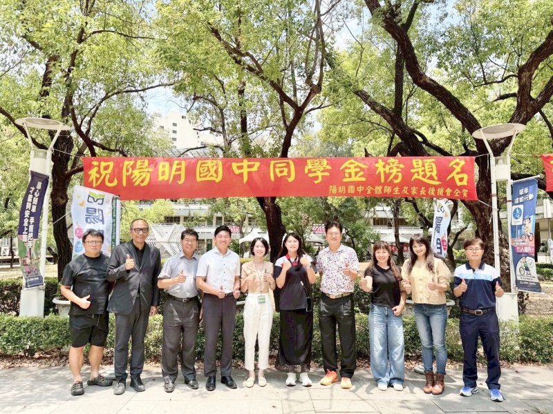 漾新聞｜國中會考首日平穩 高市19710人應試吳立森巡場打氣