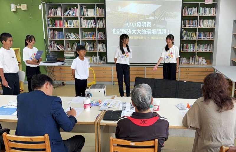 漾新聞|美小獲全國國中小行動方案競賽獎