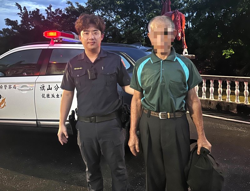 漾新聞|警尋獲徘徊產道老翁平安送返家