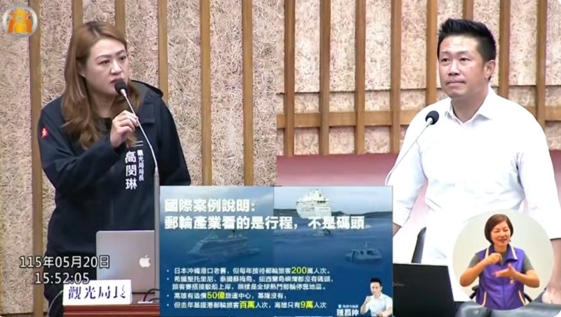 漾新聞｜鍾易仲促國際郵輪行程升級 高閔琳：將攜旅行社設計產品