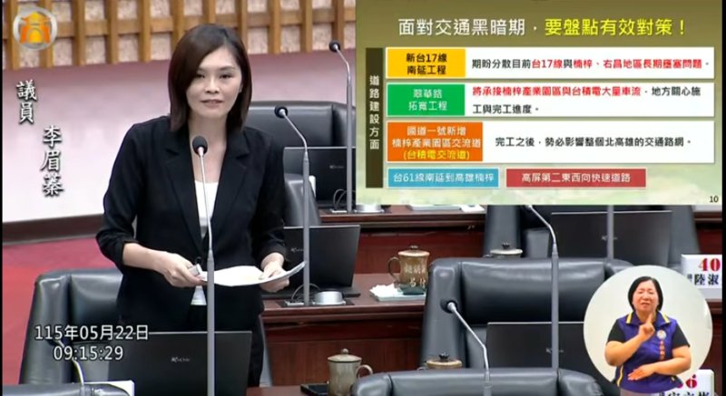 漾新聞｜北高雄施工黑暗期浮現 李眉蓁籲市府別各做各的