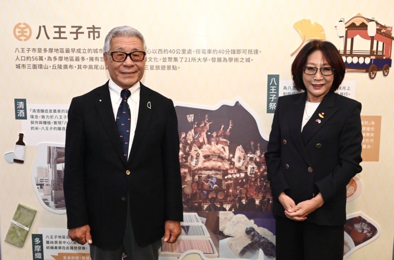漾新聞|時差未退也要到場　康裕成見證高雄八王子20年情誼