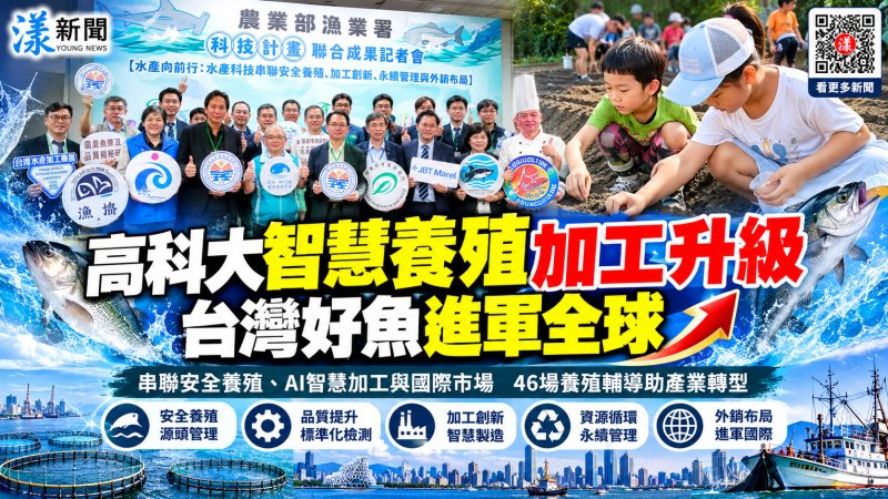 高科大智慧養殖加工升級　台灣好魚進軍全球