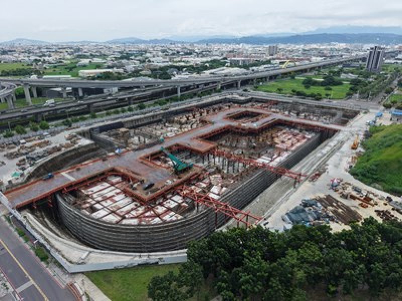 漾新聞｜台中巨蛋地下工程完工、主體施工接棒！進度近2成超前　拚119年完工