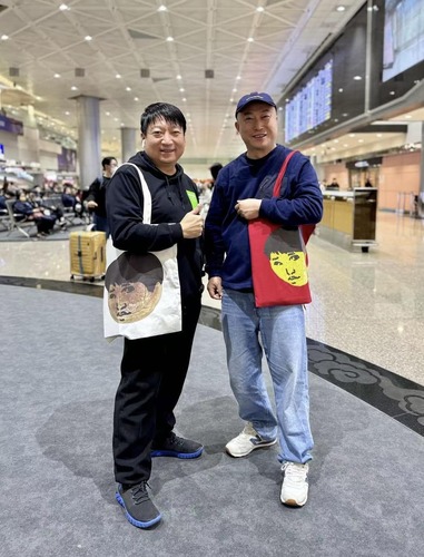 漾新聞|耿軍攜手金馬影帝張志勇南下高雄 與影迷面對面互動