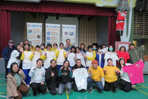 漾新聞|校服翻轉計畫前進新北市 豐珠中學學生手作「惜服衣」