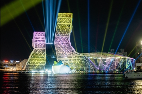 「吉伊卡哇」登場高雄　高流燈光秀洗腦又吸睛