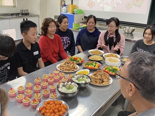 年菜自己做！彌陀國中寒假年菜體驗課 傳統文化入味感恩惜福