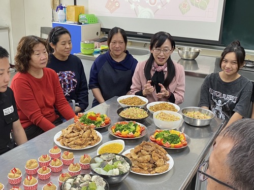 年菜自己做！彌陀國中寒假年菜體驗課 傳統文化入味感恩惜福