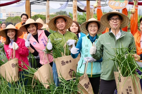 蔥啥咪林園洋蔥節登場 陳其邁大讚入菜保證好吃
