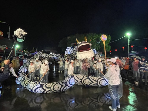 廣興庄元宵舞神龍─獨一無二的藍染神龍再現