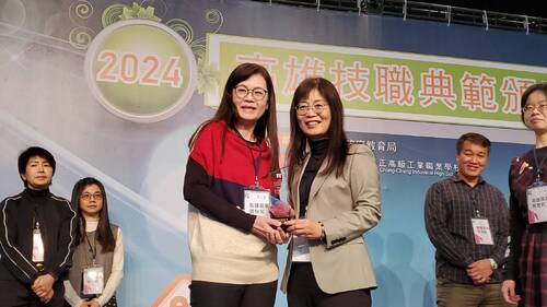 指導學生「只為做好一件事」達成技職精神 高市教育局表揚幕後英雄84位技職典範