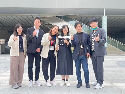 漾新聞|同樣有岡山地名 日本高梁市回訪總圖洽談台日圖書館合作可能