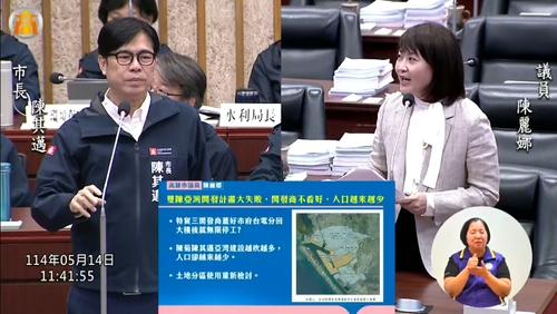 漾新聞|大林蒲遷村再拖？陳麗娜抨擊市府無法兌現承諾