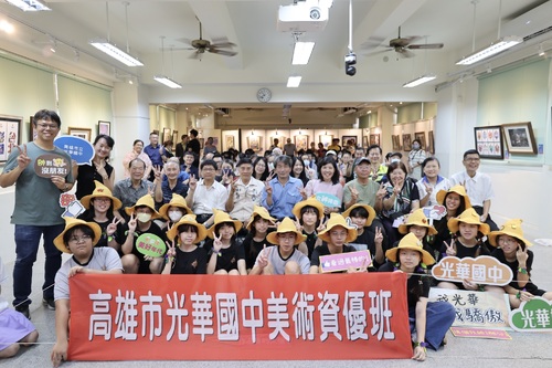 漾新聞｜光華國中畫出社區感動 畢展「森之靈」療癒人心