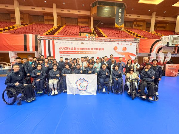 漾新聞|帕拉桌球國際開打 義守暖心接待傳遞高雄溫度