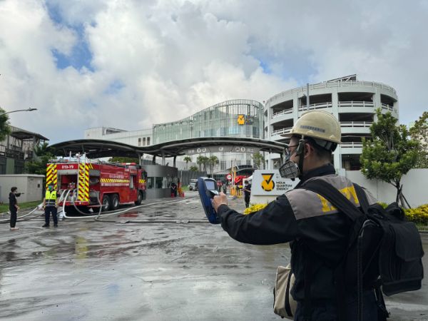 漾新聞|三元火勢全面撲滅！空品正常無異常數值