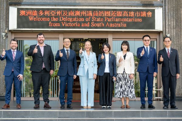 漾新聞|澳洲議員首訪高雄！驚豔港市活力喊「愛上台灣」