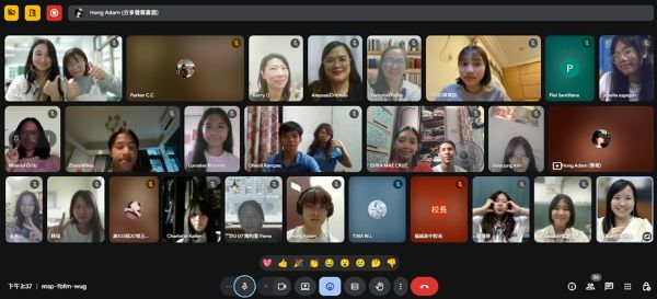 漾新聞|跨國簡報賽學生自辦 福誠高中點燃國際交流新火花