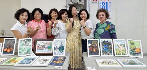 漾新聞｜從零開始畫出幸福！仁和里水彩班成果展溫馨動人