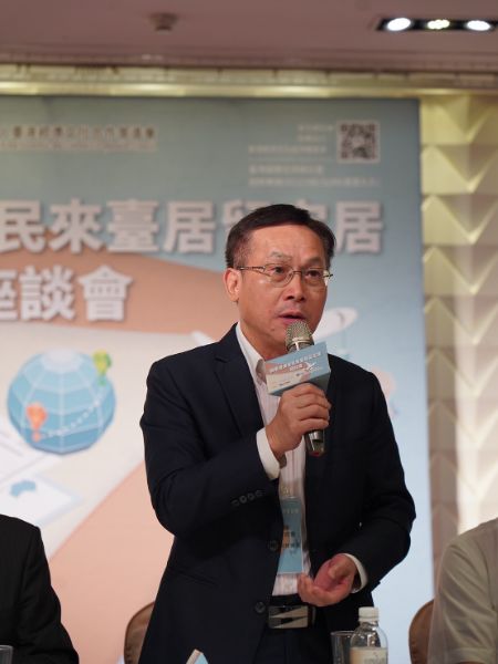 盧秘書長致詞。