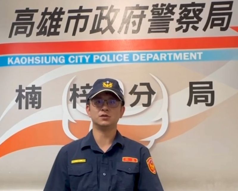 楠梓分局楠梓所所長朱家宏說明。