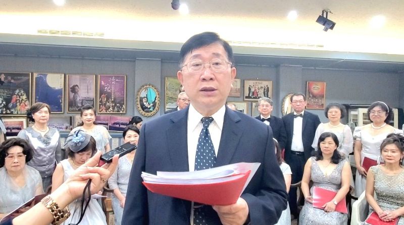 雄中全球校友總會理事長／孫正信博士。（漾新聞記者陳雯萍攝）