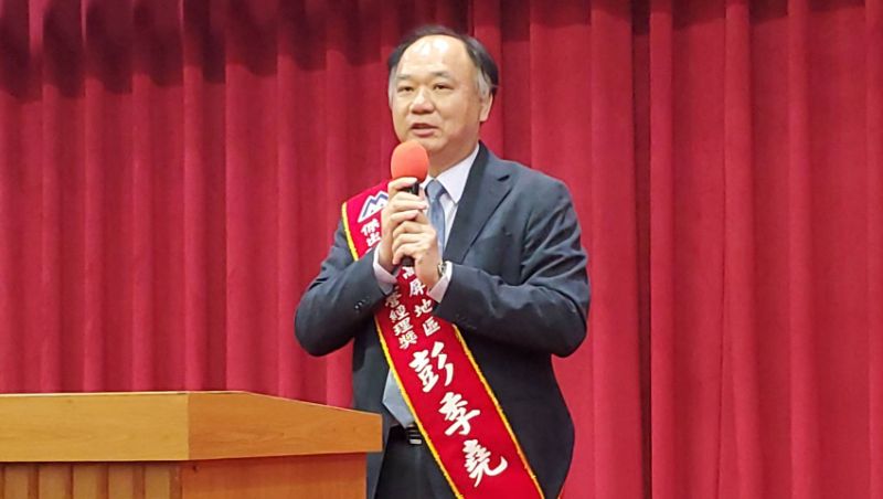 17 ESG永續經營經理獎：一等一科技股份有限公司彭季堯總經理。(漾新聞記者陳雯萍攝)