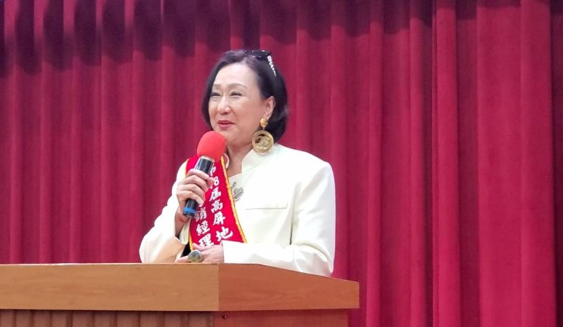 5行銷經理獎：滿慶地產有限公司董事長兼總經理郝麗娟。(漾新聞記者陳雯萍攝)