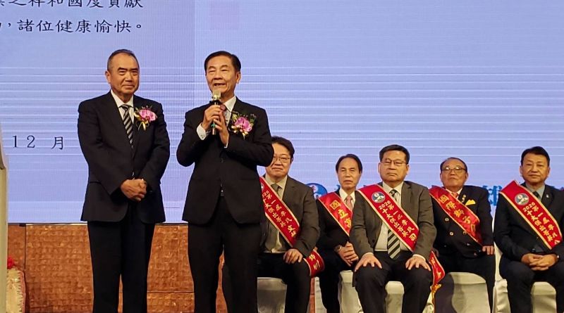 李慶傳說明舉辦選拔活動的目的，希望透過表彰優秀宗親的成就，希望藉此激勵年輕一代，以傑出前輩為榜樣，努力奮鬥。(漾新聞記者陳雯萍攝)