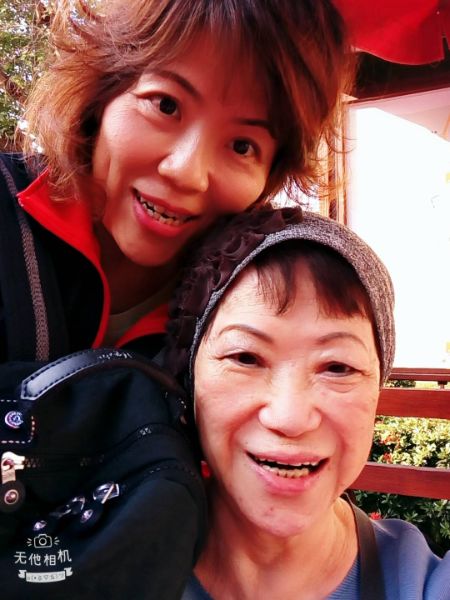 女兒白汶樺任職樹德科技大學，是婆婆最貼心的依靠，也是最放心不下的寶貝。