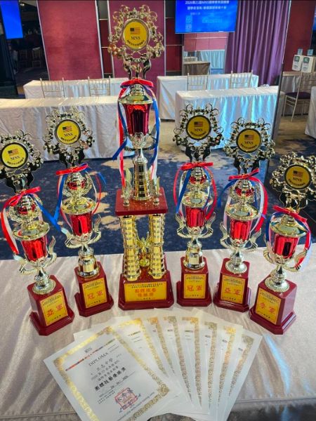 立志中學學生們參賽，憑專業實力，滿載而歸。