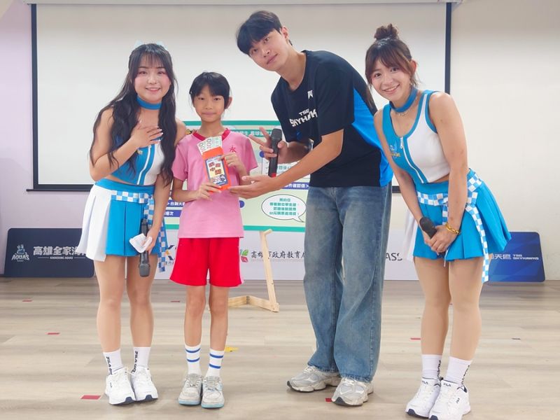 漾新聞｜台鋼天鷹「校園出任務」熱力登場 永芳國小掀排球旋風